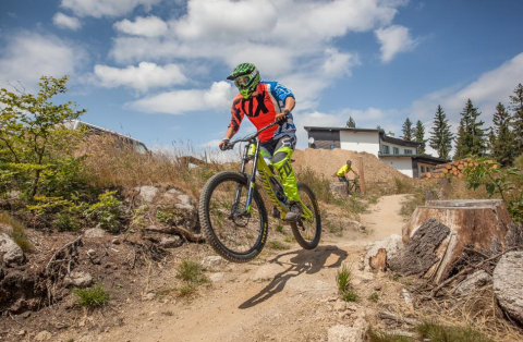 Cyklista, foto Miroslav Chmela